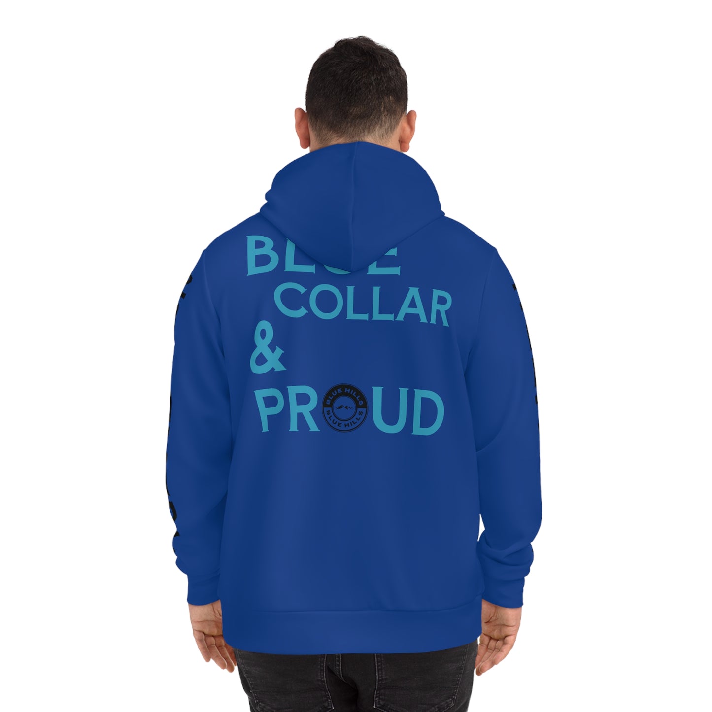 BlueHills Blue Collar Fashion Hoodie (AOP)