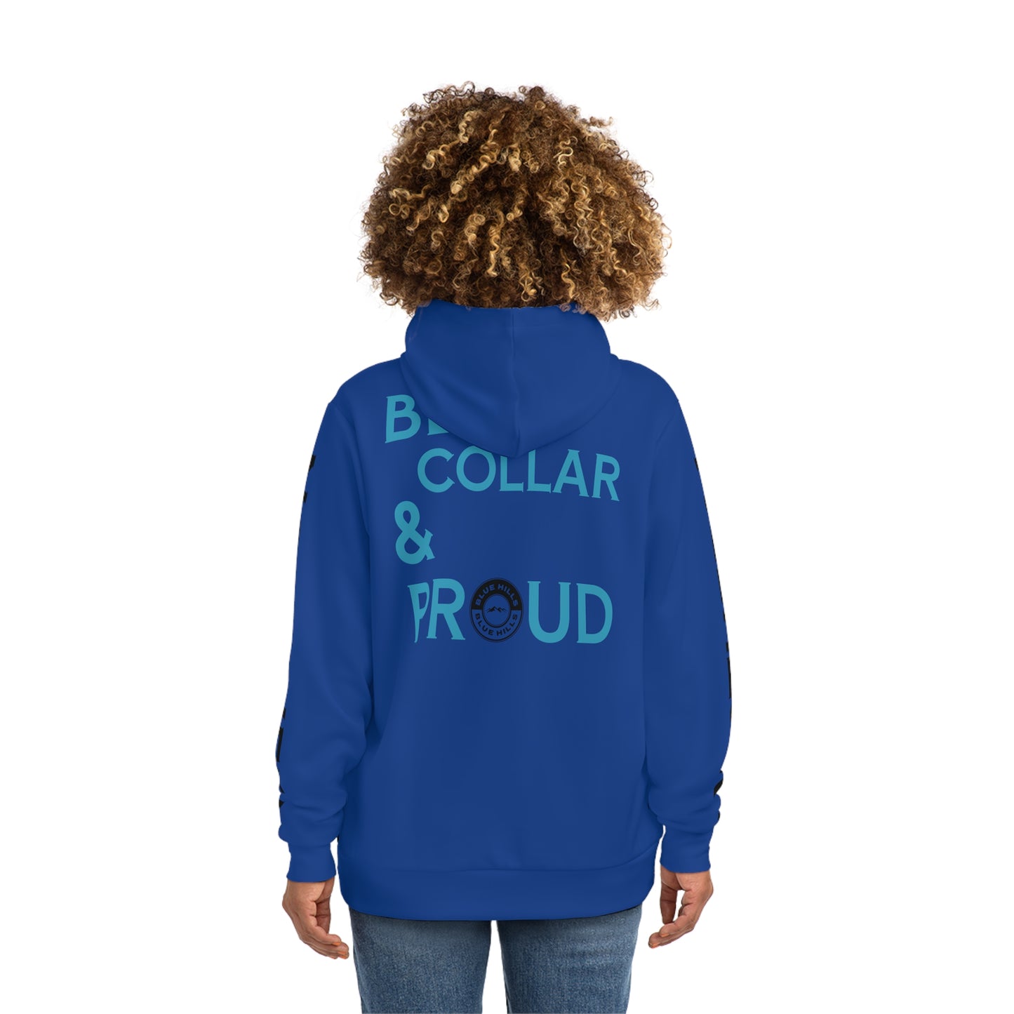 BlueHills Blue Collar Fashion Hoodie (AOP)