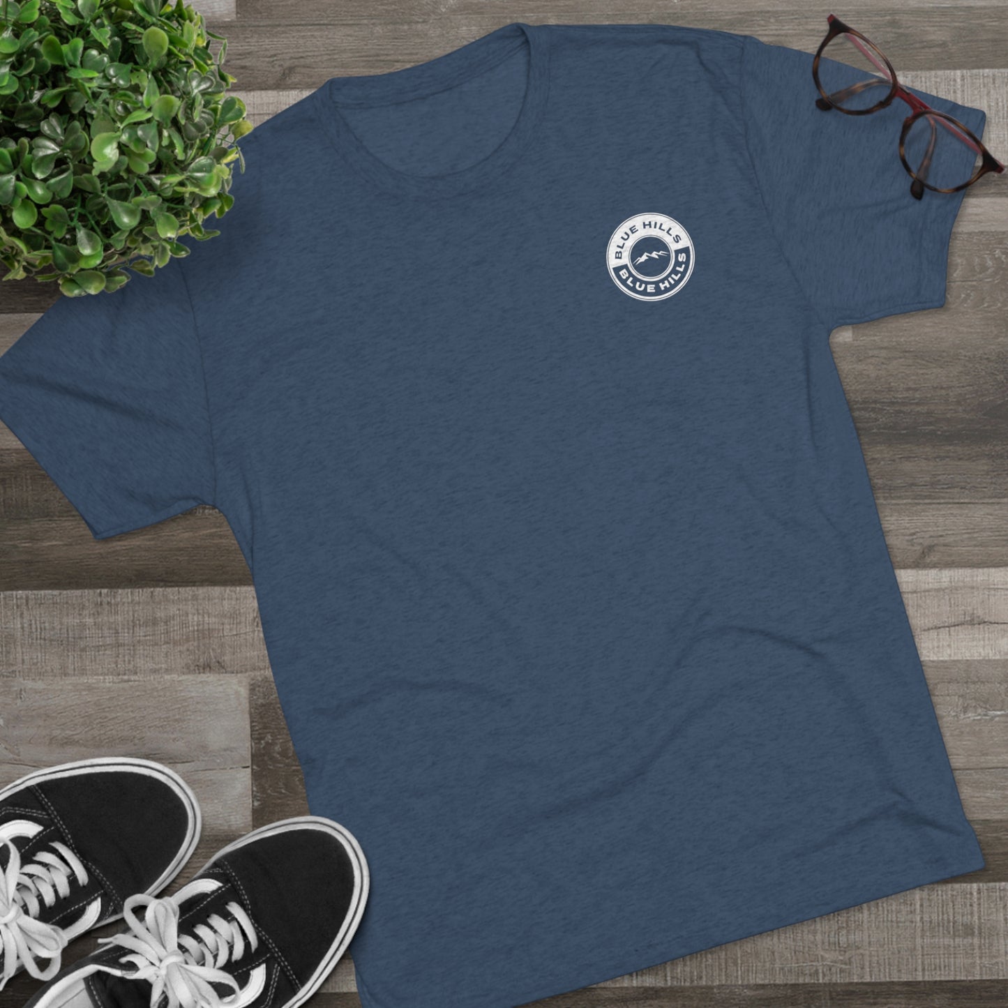 BlueHills Unisex Tri-Blend Crew Tee