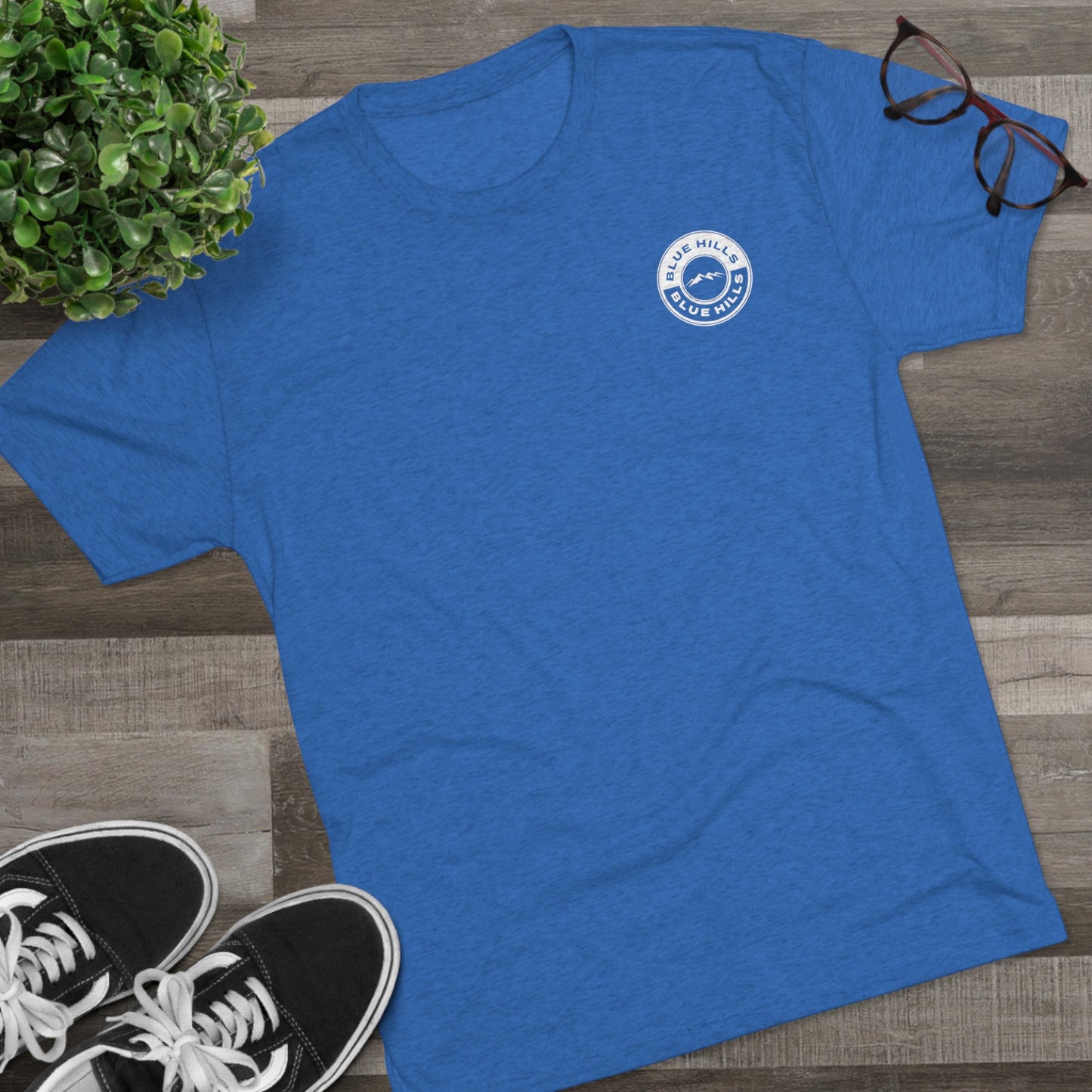 BlueHills Unisex Tri-Blend Crew Tee