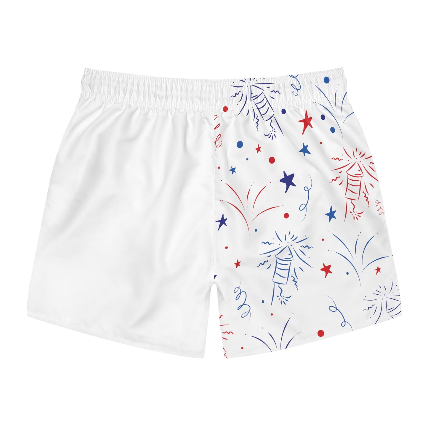 BlueHills Fireworks Swim Trunks (AOP)